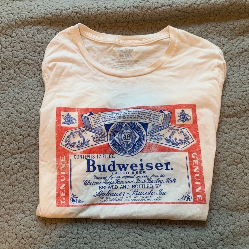 budweiser tee